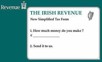  Irish Simplified Tax Return For 2012