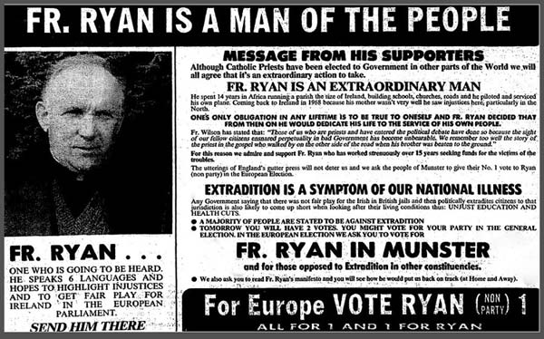 Note On Tipperary s Fr P Ryan Released Under State Archive Rule 